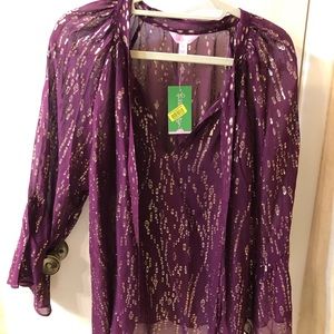 NWT Lilly Pulitzer Top XL